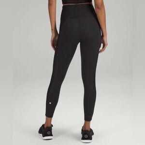 USED Lululemon Mesh Super-High-Rise Tight:Only 1 hole on mesh side of the leg.